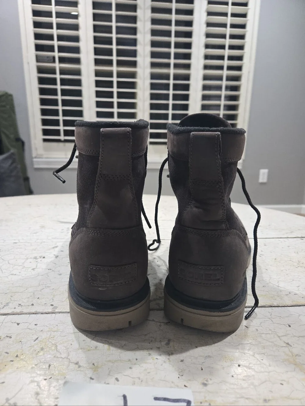 Sorel Carson Waterproof Boots 2028241205 Brown Men's 9.5q